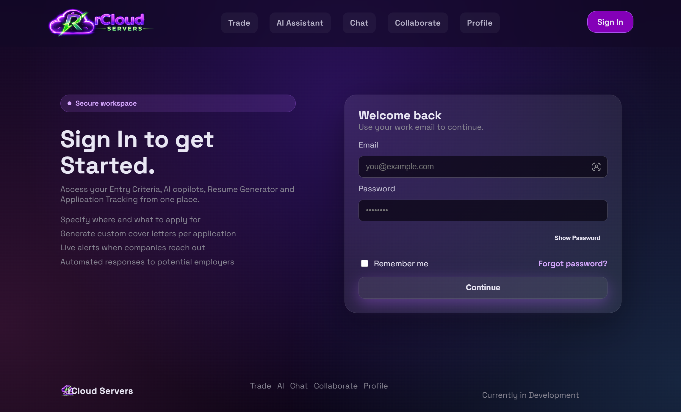 Full-Stack Web Application